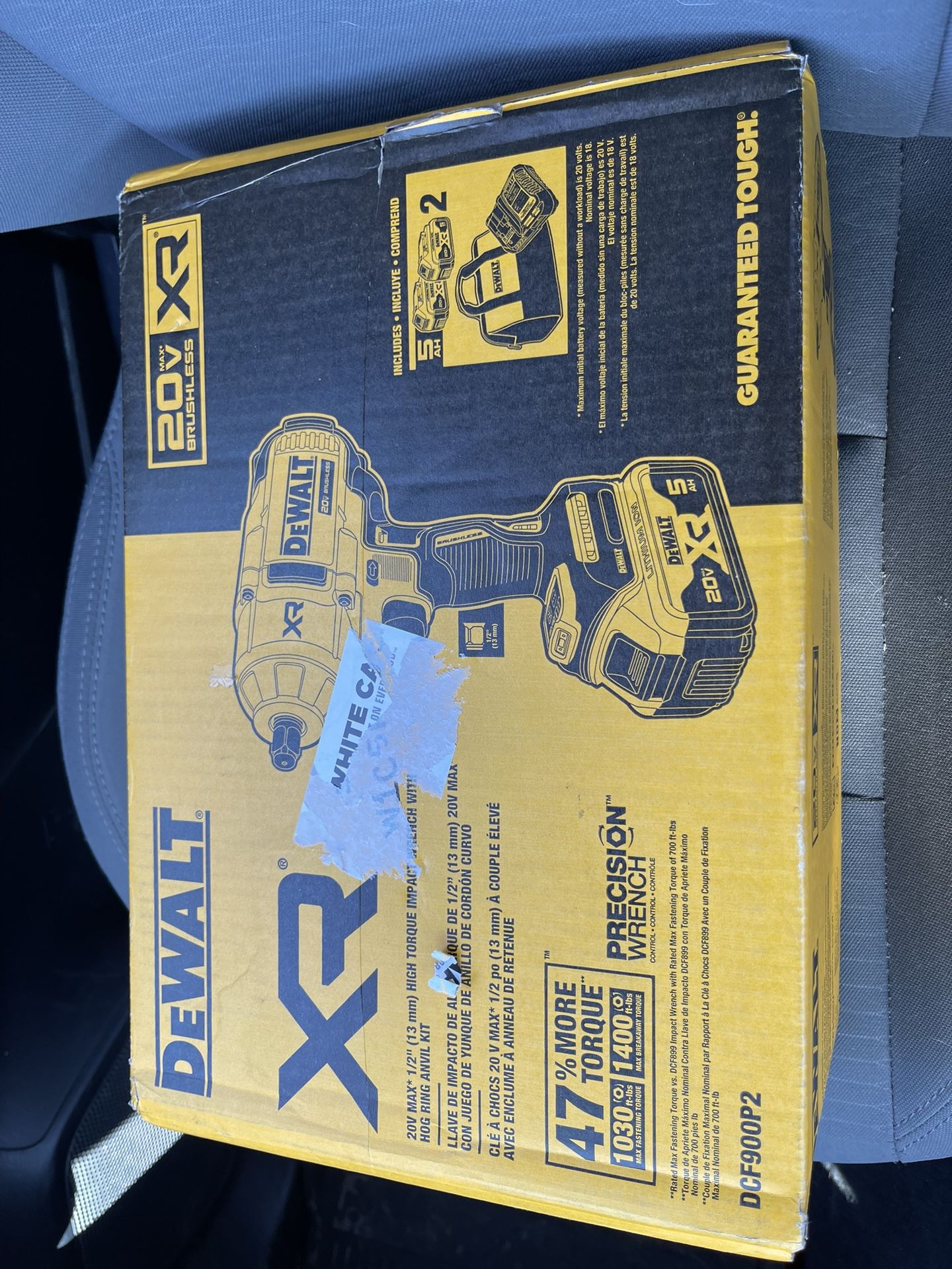 Dewalt 1/2” Impact 20v
