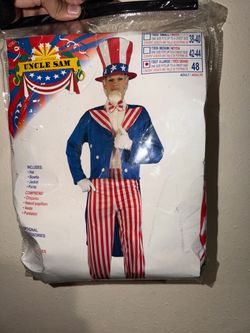 Adult Uncle Sam Costume - The Purge: Election Year XL Size