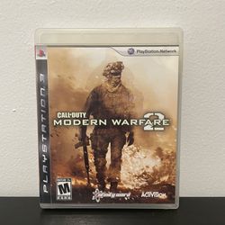 Call of Duty Modern Warfare 2 PS3 Like New CIB PlayStation 3 Video Game