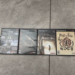 PS2 Horror Games All Complete Rule Of Rose, Kuon, Echo Night Beyond, Silent hill Origins