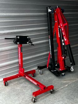 Pittsburgh Engine Hoist & Engine Stand