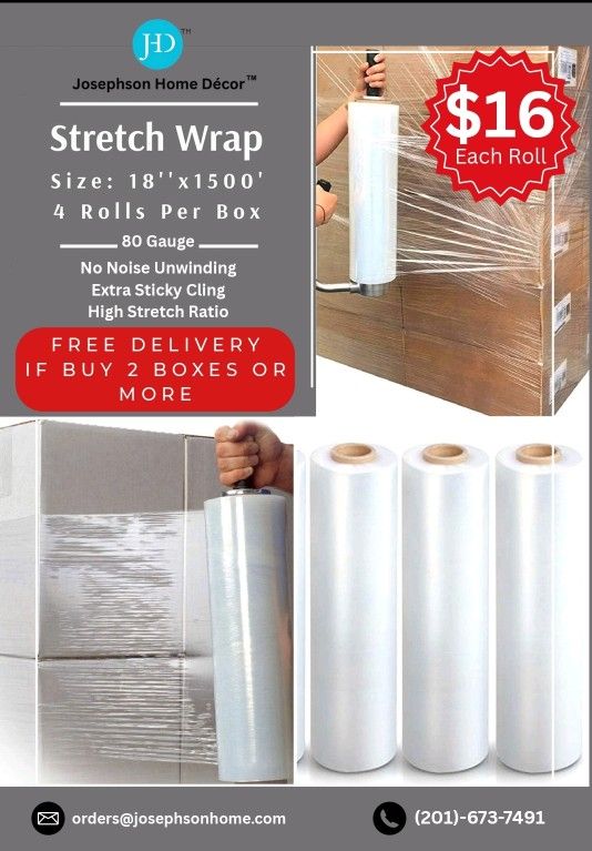 HEAVY DUTY STRETCH FILM (SHRINK WRAP)