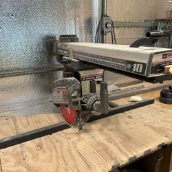 Craftsman 10 Inch Radial  Arm Saw