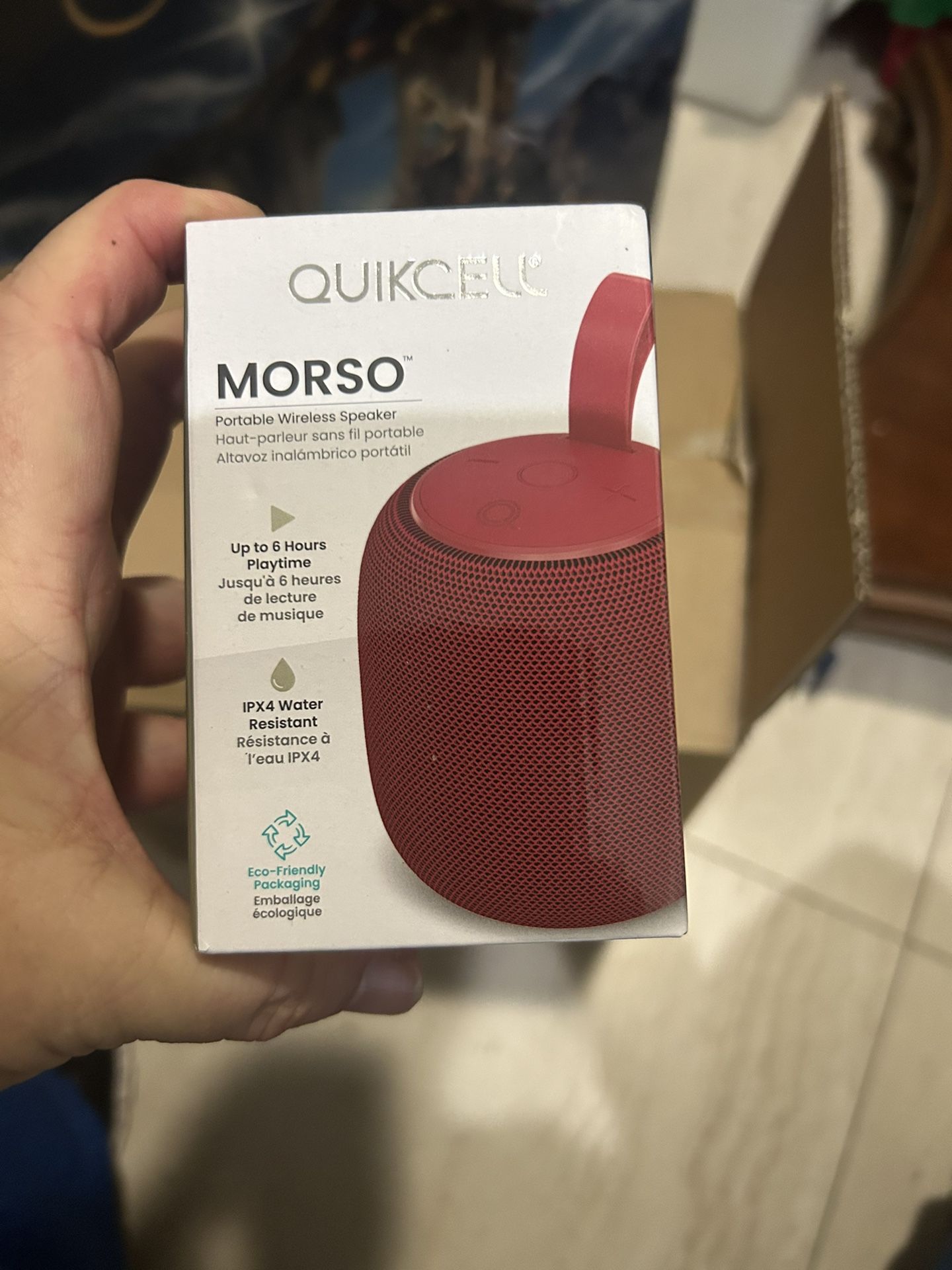 Quikcell Morso Party Mini Bluetooth Wireless Speaker-  