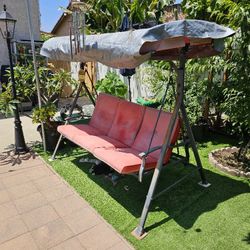 Patio Swing With Canopy
