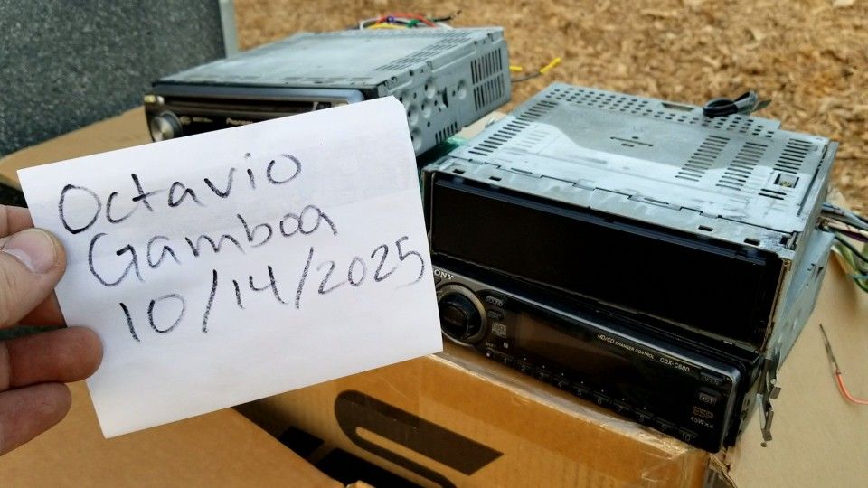 Basic Sony Pioneer Kenwood Radios Old School