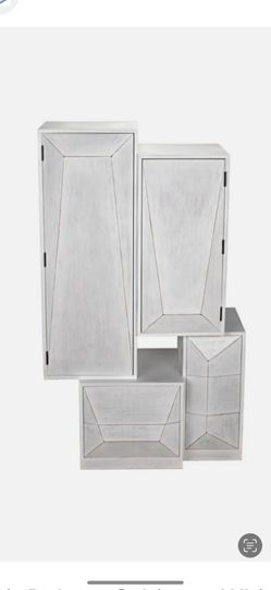 Noir Shelving Cabinet