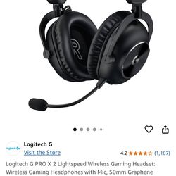 Logitech G Pro X 2 Light Speed Headset