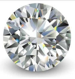 Diamond 1 Carat Stone Original Real Round 1 Carat Original 100 Cent Lab Certified AAA+++ D Color American Diamond By 9STARS