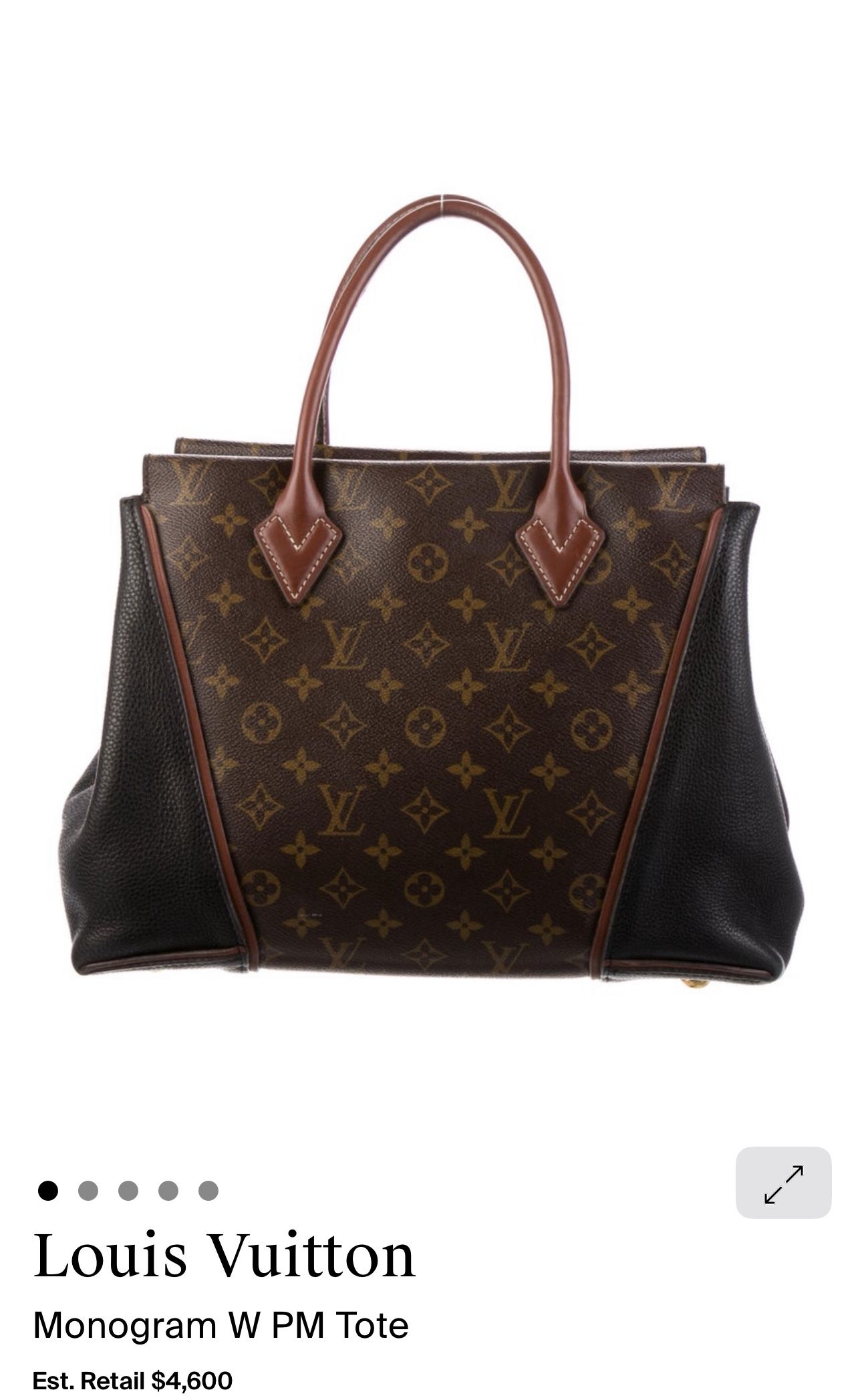 Louis Vuitton Monogram W PM Tote