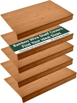 Wire Shelf Covers for Shelves(brand new)