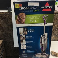 Bissell cross wave PET all in one multi surface cleaner  Vacuum 