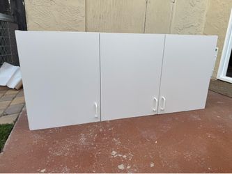 White Cabinet - Wall Mounted 54”