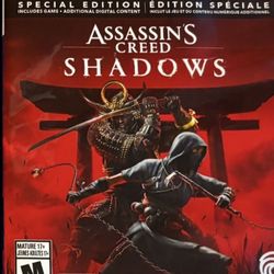 Ps5 Assassins Creed Shadows Game