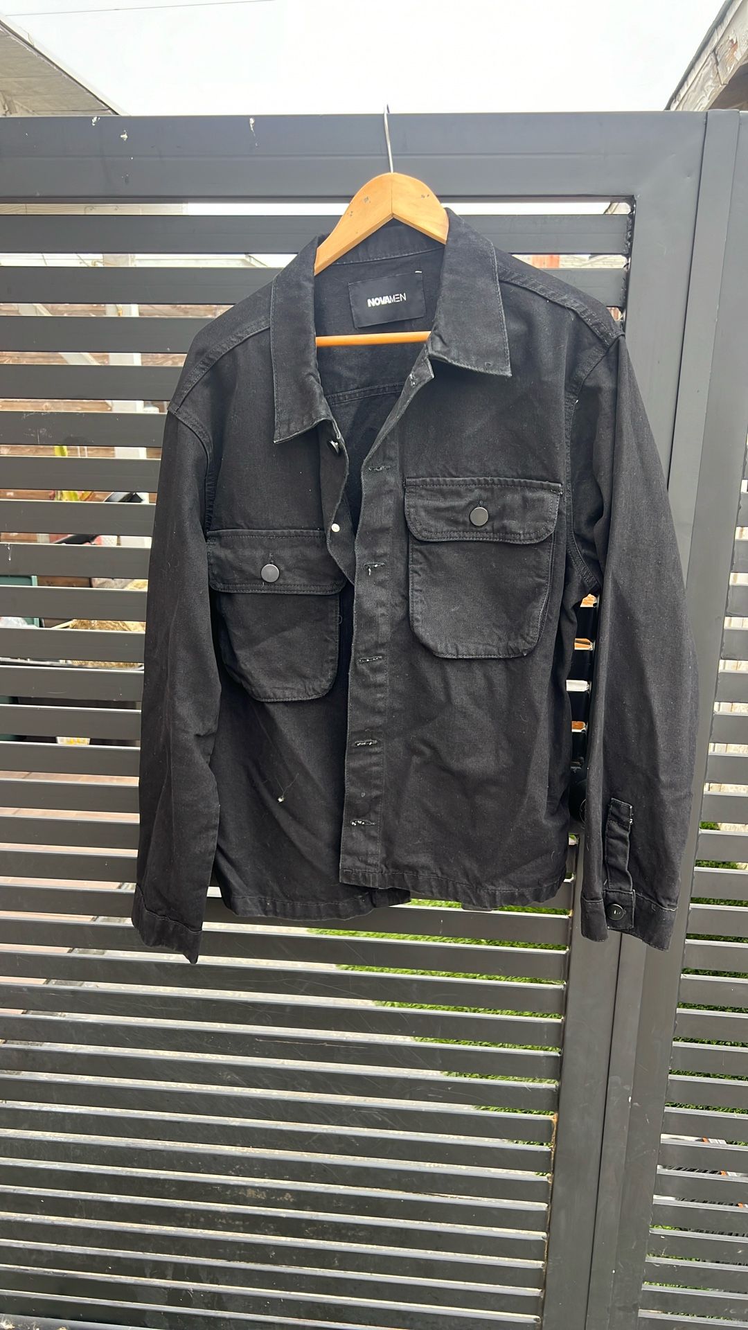 Black Jean Jacket