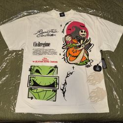 Civil Regime x Nightmare Before Christmas Shirt - Size L