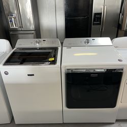 Maytag washer & dryer set-60 DAY WARRANTY 📍1008 us92 Seffner Fl 33584📍