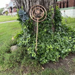 Decorative Lawn Sprinkler  Copper 