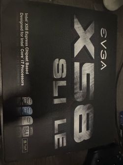 EVGA X58 SLI LE Motherboard Box