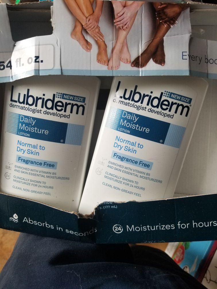 Lubriderm moisture lotion fragrance free