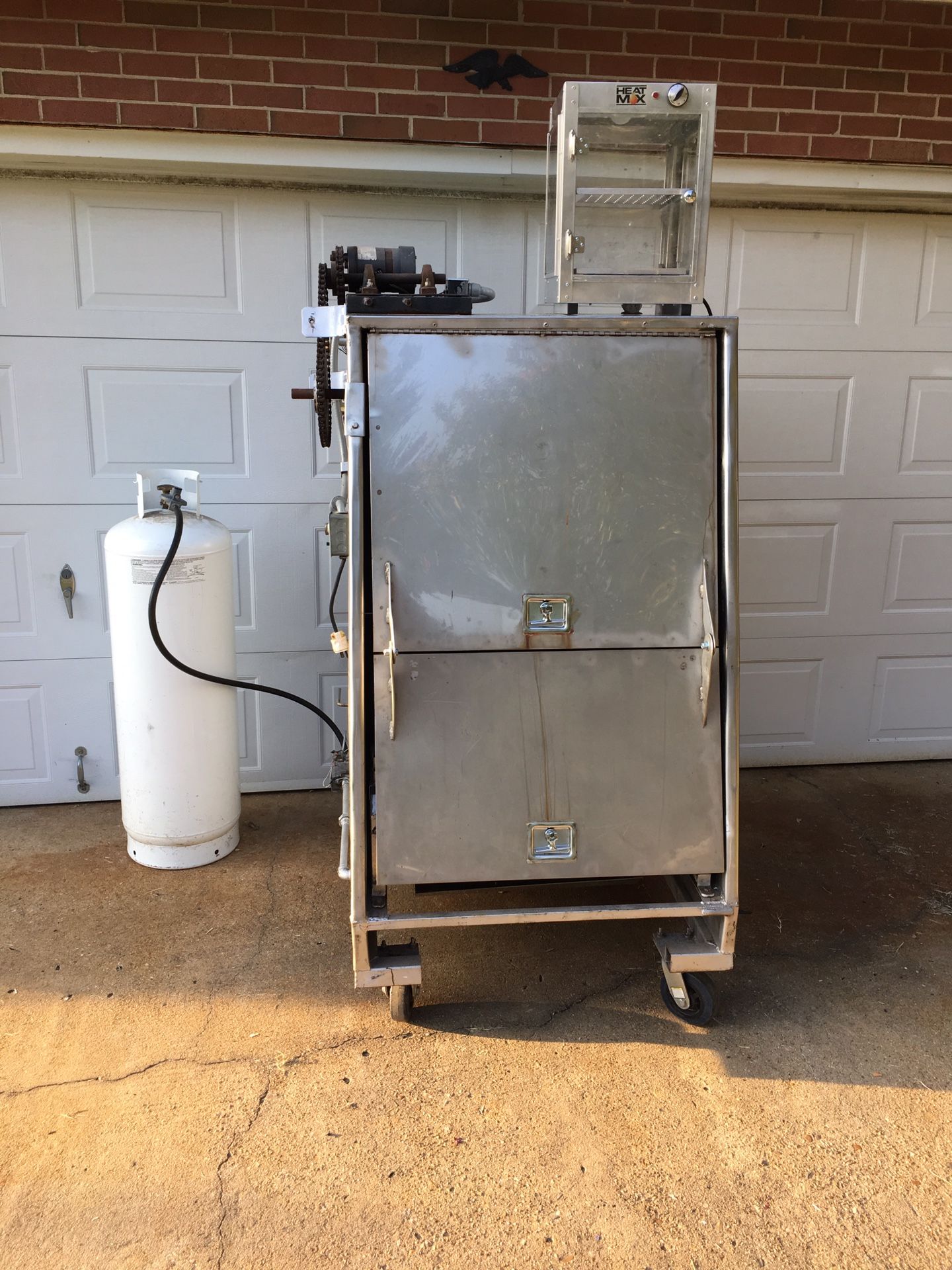 Used Holstein Corn Roaster NSF Approved
