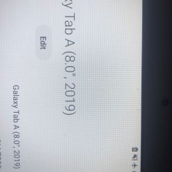 Samsung Tablet A 8.0 Sm-t290