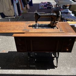 Antique Grand Damascus Sewing Machine