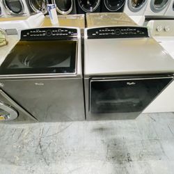Washer And Dryer Jumbo Whirlpool No Credit Needed