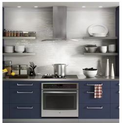 GE Profile - 36 inches - Convertible - Wall Range Hood - Stainless Steel