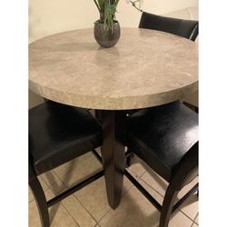 Bobs Montebello Marble Top Round Table