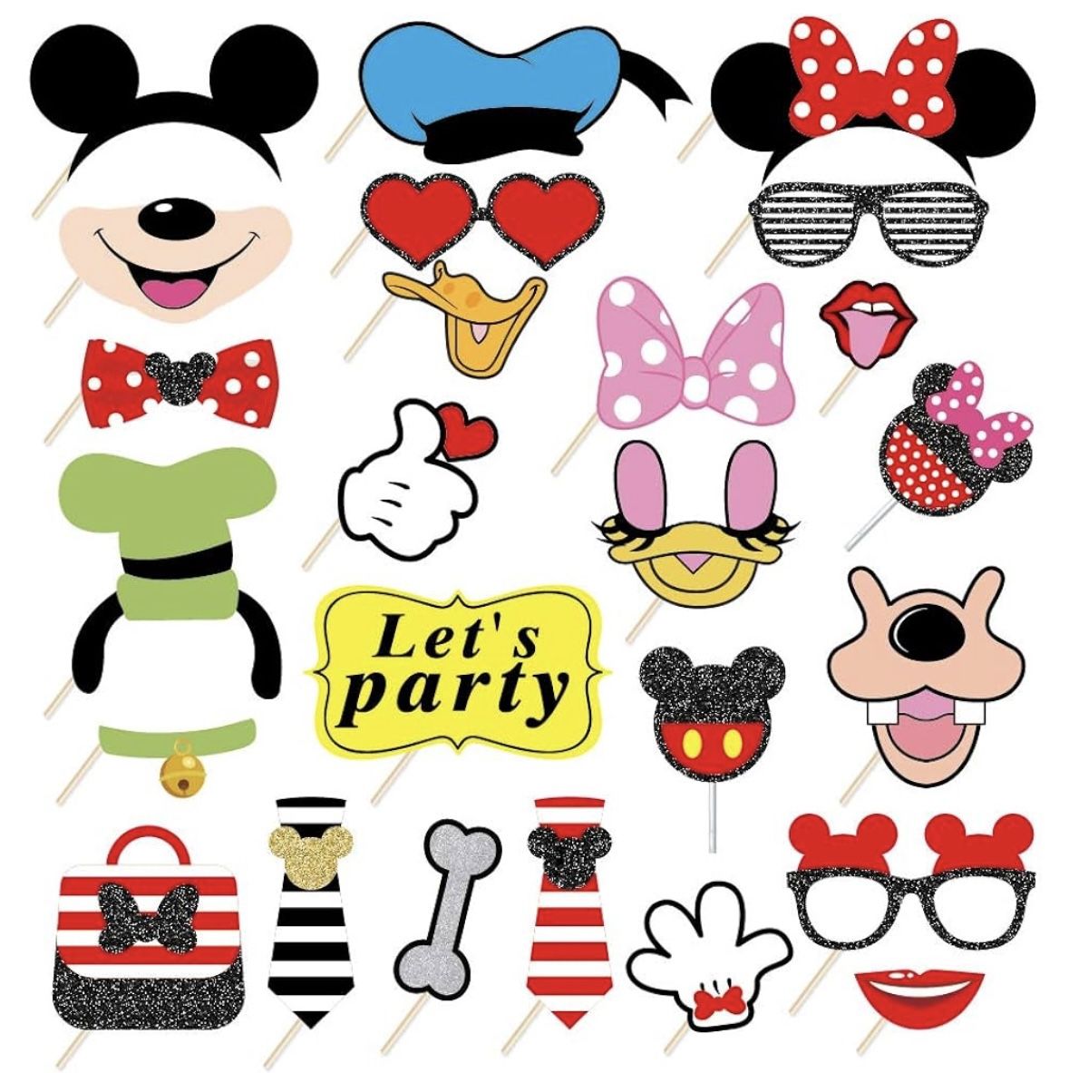 Mickey Theme Picture Props