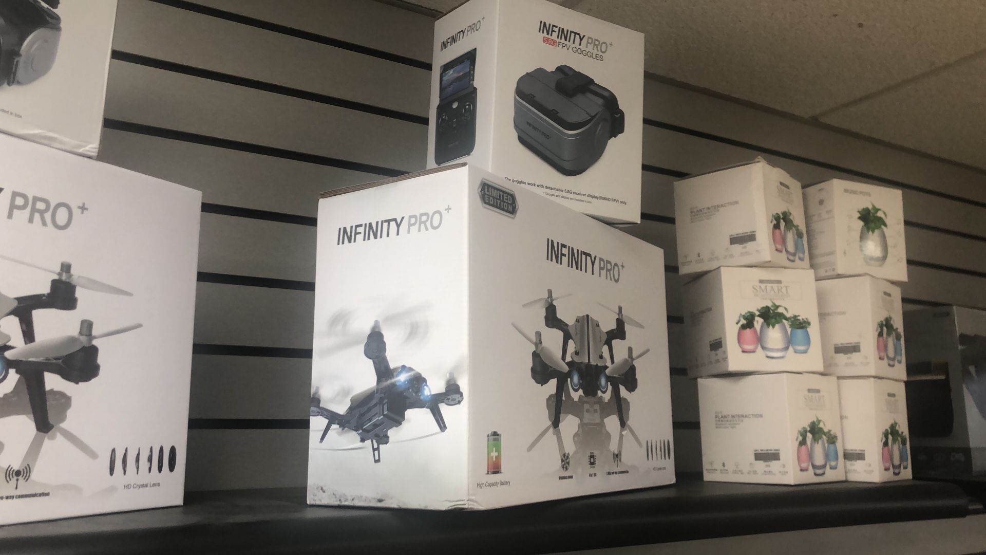 NFINITY INFINITY PRO+ DRONE BUNDLE AND FPV RC MONITOR + GOGGLES REMOTE CONTROL HD CAMERA LIMITED EDITION