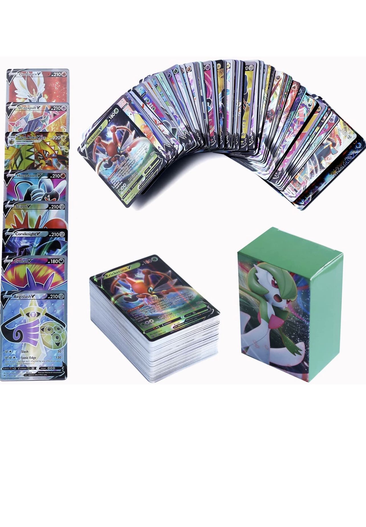 Various Sleeved Holo Pokémon cards  Deoxys Vmax Holo & more! for Sale in  Los Angeles, CA - OfferUp