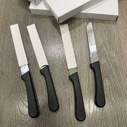 Two Dozen - Choice 4 1/4 Poly Handle Steak Knives 