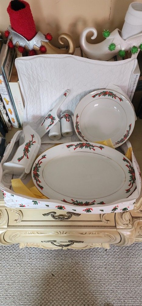 Christmas China Set