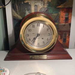Chelsea Ship’s Bell Clock