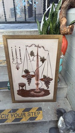 Vintage art wall