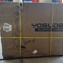 YOSUDA Pro Cardio Climber Stepping Elliptical Machine, 3 in 1
