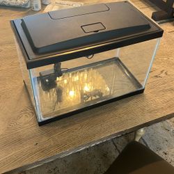 5.5 Gallon Aquarium LED Light Cover w/ Filter