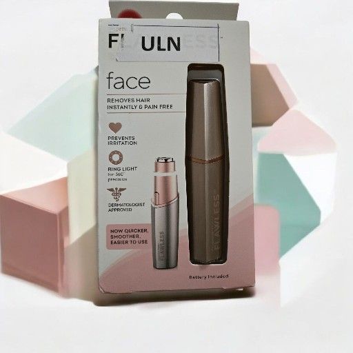 FLAWLESS Face Hair Remover - Elegant Rose Gold