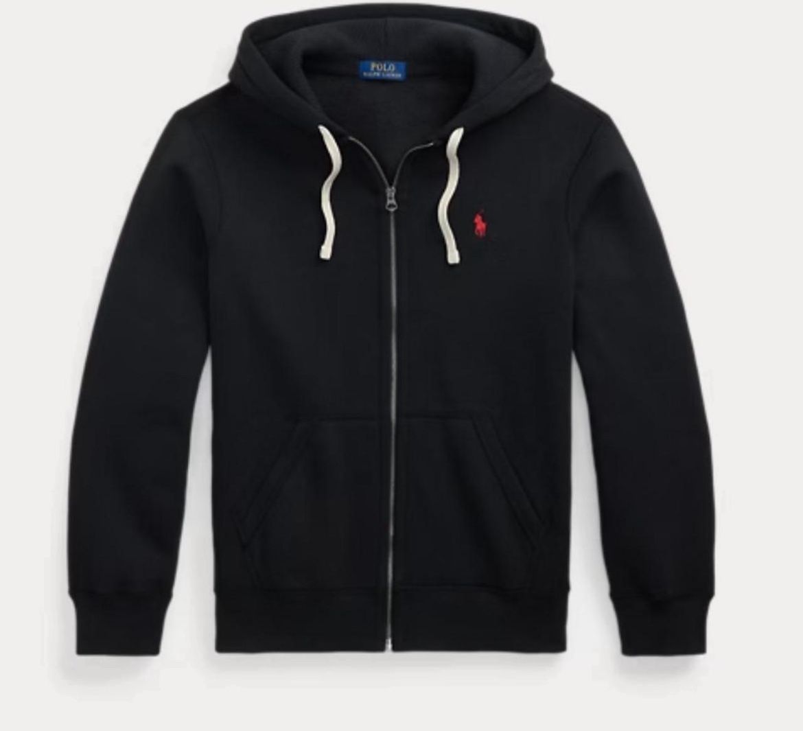 Black Polo Zipup