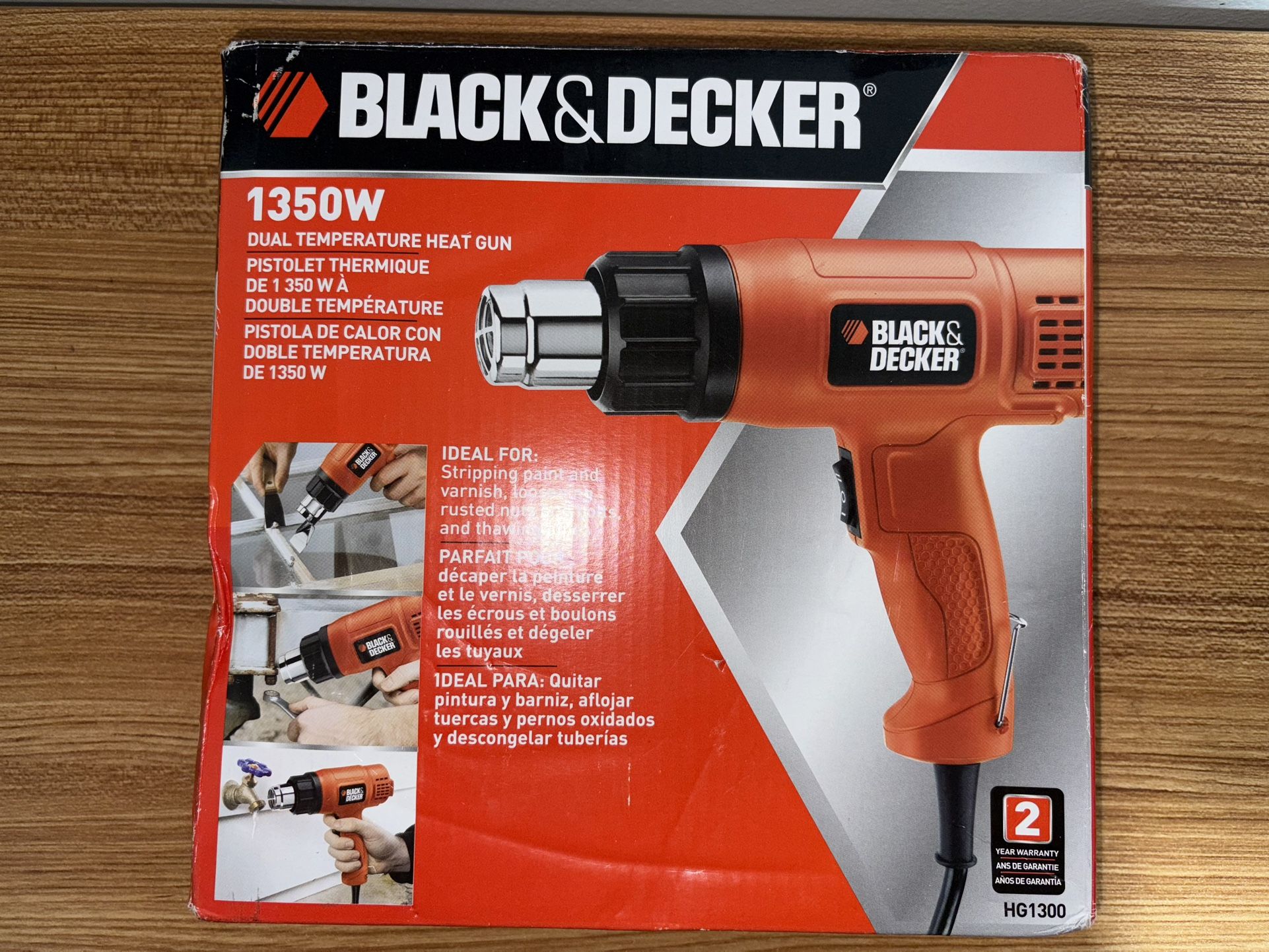 Dual Temperature Heat Gun