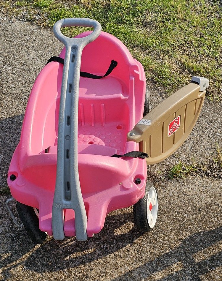 Step 2 Pink Wagon With Door And Belt Straps... $50