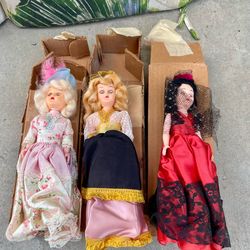 Vintage Dolls 4 pack