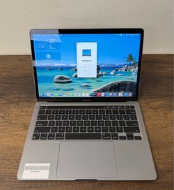 13" MacBook Pro Touchbar M1 8 Core*256GB SSD*8GB RAM