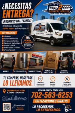 Entregas, tu lo compras nosotros lo transportamos