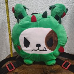 Brand New Tokidoki Cactus Dog Plush Backpack