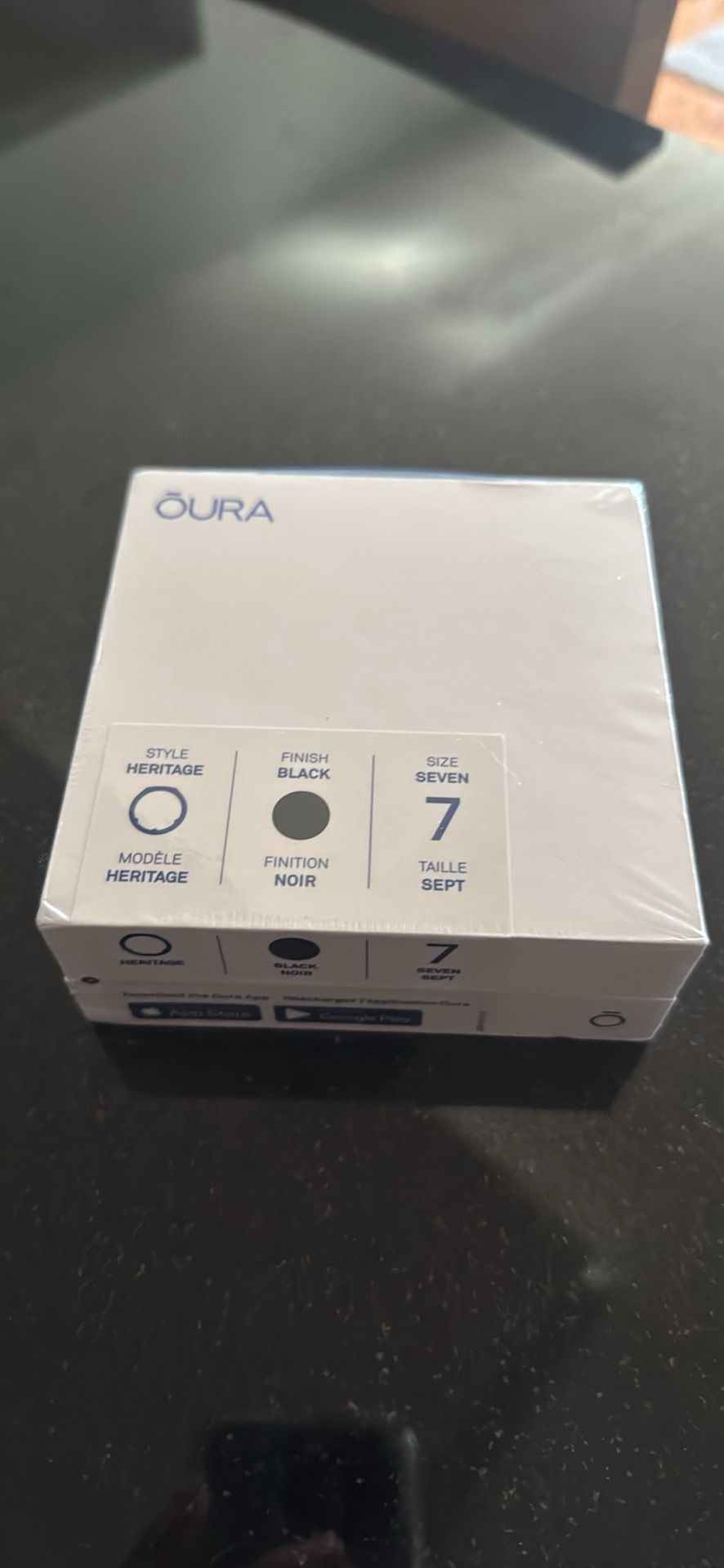 Oura Gen3 unopened. Size 7