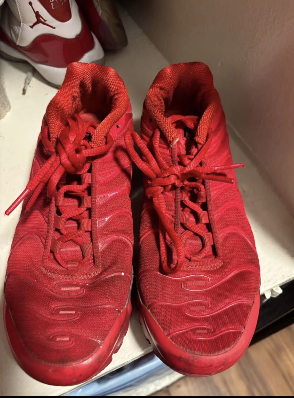 Red Kids AIR maxs Nike