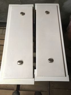 Laundry Pedestals with Drawers